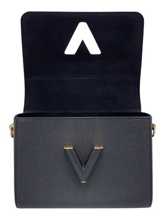 M58688 Black Taurillon Leather Top Handle Twist MM Shoulder Bag - LOUIS VUITTON - BALAAN 8