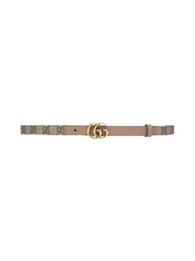 GG Marmont Thin Belt Dusty Pink - GUCCI - BALAAN 2