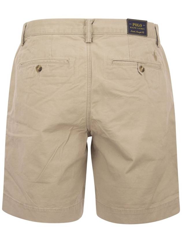 Stretch Classic Chino Shorts Beige - POLO RALPH LAUREN - BALAAN 3