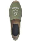 Canae Embroidered Logo Canvas Espadrilles Almond - ISABEL MARANT - BALAAN.