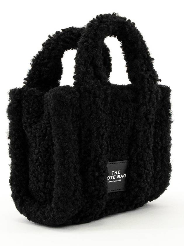 The Teddy Mini Tote Bag Black - MARC JACOBS - BALAAN 3