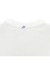 Logo Patch Cotton Jersey Short Sleeve T-Shirt Ivory - BURBERRY - BALAAN 6