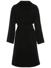 23FW ROVO Belted Wool Coat Black 2350160339 013 - MAX MARA - BALAAN 3