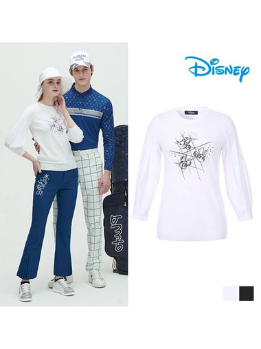 Sleeve Point Round Knit Sweater DL1LKT009 - DISNEY GOLF - BALAAN 1