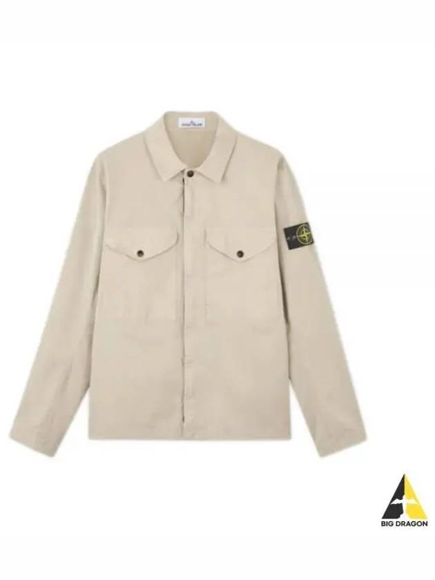 Stone Island Long Sleeve Shirt 811510210 V0097 BEIGE O TAN - STONE ISLAND - BALAAN 2