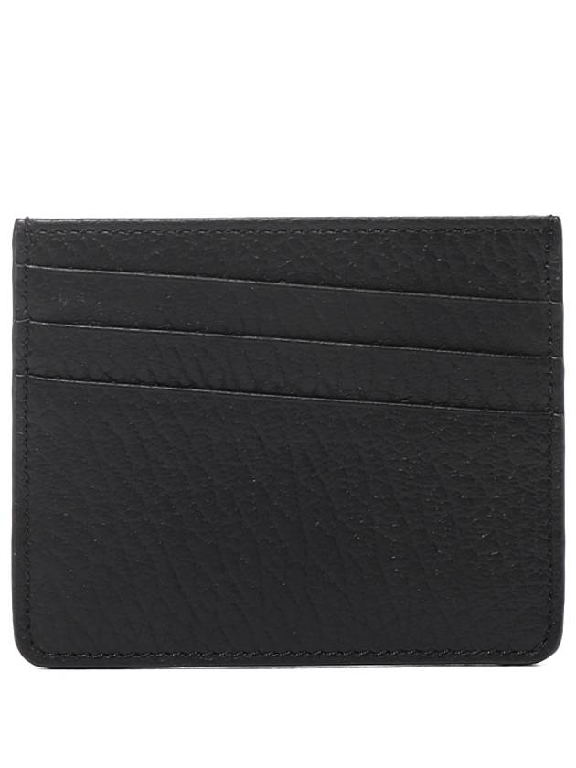 Four Stitch Card Wallet Black - MAISON MARGIELA - BALAAN 3