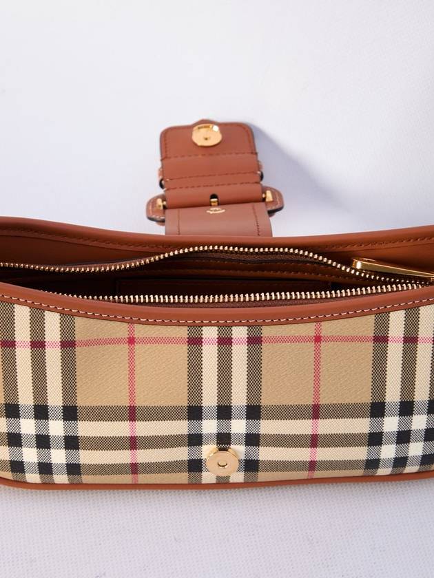 Check Shoulder Bag Brown - BURBERRY - BALAAN 5