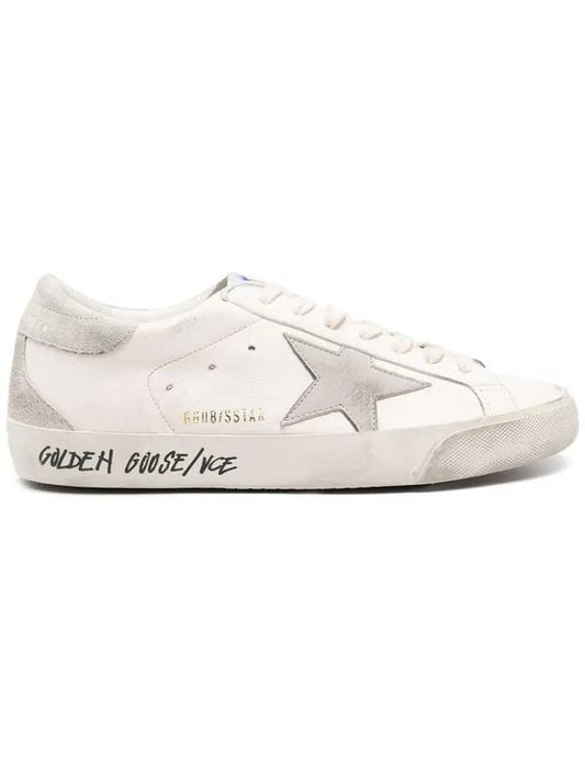 Super Star Suede Leather Low Top Sneaker White - GOLDEN GOOSE - BALAAN 2