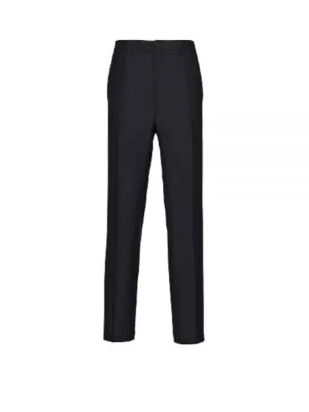 Triangle Logo Stripe Straight Pants Black - PRADA - BALAAN 2