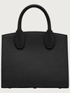 Gancini Studio Box Tote Bag Black Bonbon - SALVATORE FERRAGAMO - BALAAN 4