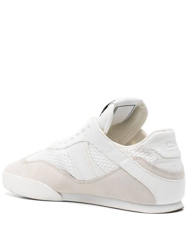 Chloé Kick Sneakers In Mesh And Suede Leather Shoes - CHLOE - BALAAN 3