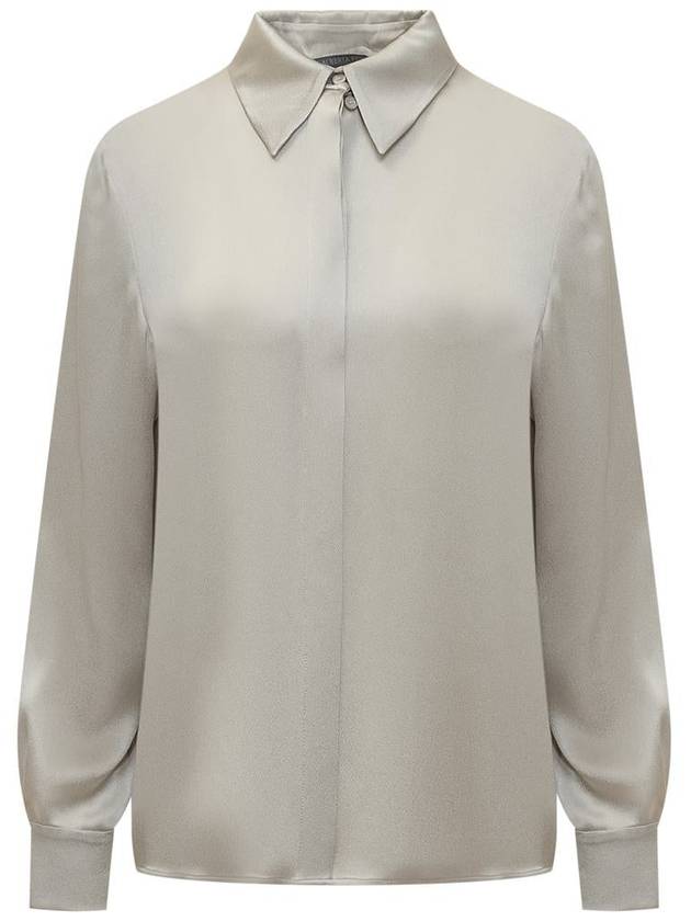 Alberta Ferretti Satin Shirt - ALBERTA FERRETTI - BALAAN 1