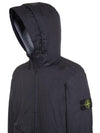 Membrana 3L TC Hooded Jacket Blue - STONE ISLAND - BALAAN 5