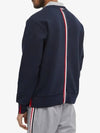 Center Back Stripe Crewneck Sweatshirt Navy - THOM BROWNE - BALAAN 5