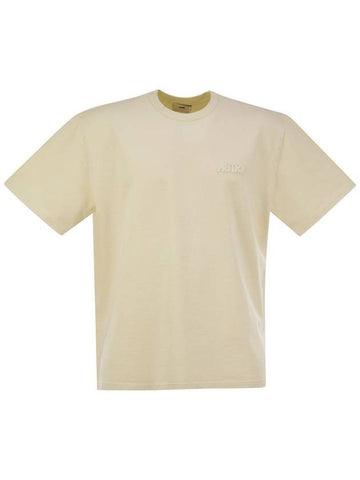 Loose T-shirt in compact cotton - AUTRY - BALAAN 1