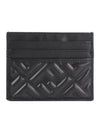 FF Baguette Flap Card Wallet Black - FENDI - BALAAN 3