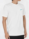 Sportswear Swoosh Short Sleeve T-Shirt White - NIKE - BALAAN 2