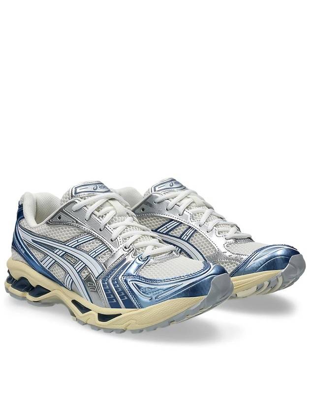 Gel Kayano 14 Low Top Sneakers Cream Denim Blue - ASICS - BALAAN 3