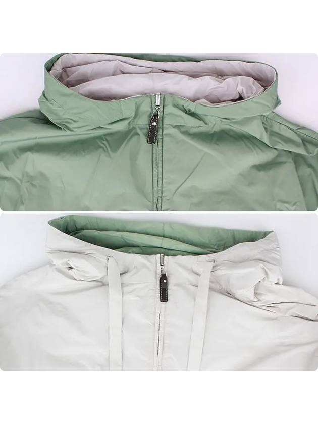 Reversible Hooded Jacket Green - MAX MARA - BALAAN.