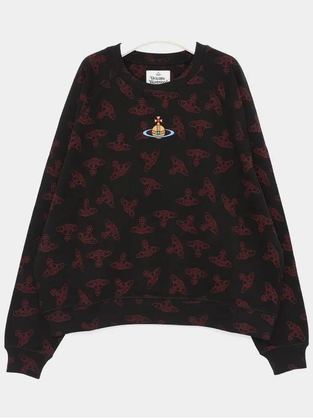 Raglan Sweatshirt Black - VIVIENNE WESTWOOD - BALAAN 3