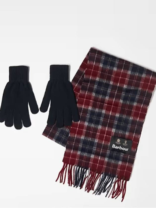 Men s Gloves Muffler Gift Set - BARBOUR - BALAAN 1