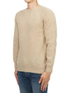 Shaggy Dog Men's Knit M3834 7 OATMILK - HARLEY OF SCOTLAND - BALAAN 2