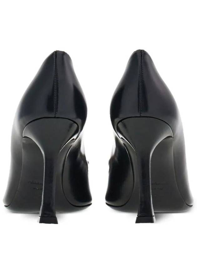 New Vara Plate Pumps Heel Black - SALVATORE FERRAGAMO - BALAAN 3