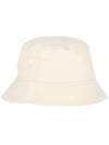 Haley Embroidered Logo Bucket Hat Ivory - ISABEL MARANT - BALAAN 4