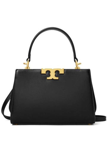 Mini Eleanor Satchel Tote Bag Black - TORY BURCH - BALAAN 1