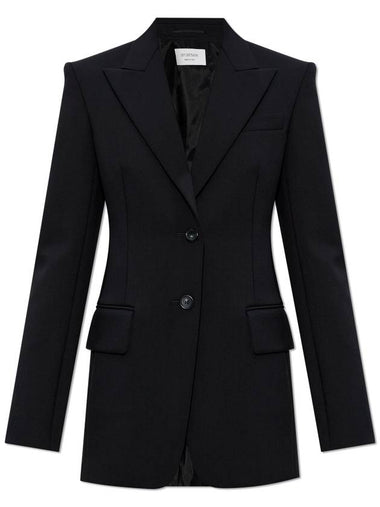 Sportmax Blazer With Closed Lapels, Women's, Black - MAX MARA SPORTMAX - BALAAN 1