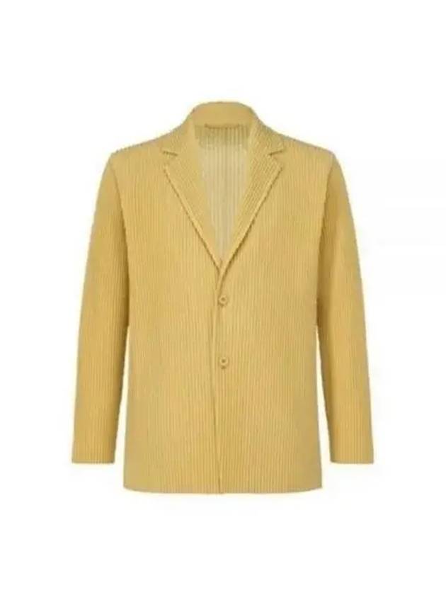 Tailored Pleated 1 Suit Yellow - ISSEY MIYAKE - BALAAN 2