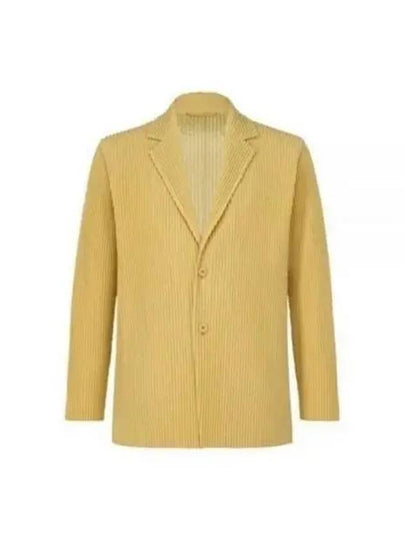 Tailored Pleated 1 Suit Yellow - ISSEY MIYAKE - BALAAN 2