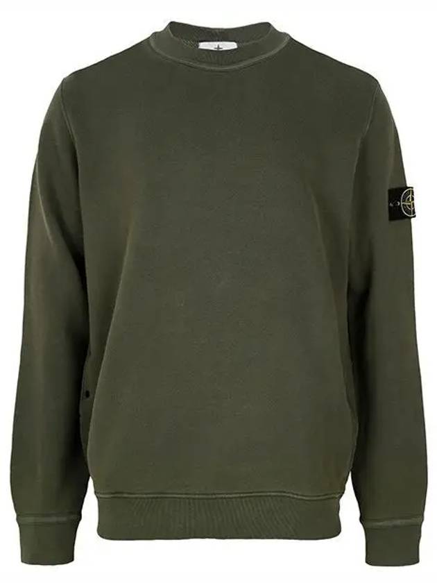 Compass Badge Sweatshirt Green - STONE ISLAND - BALAAN 2