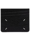 Four Stitch Card Wallet Black - MAISON MARGIELA - BALAAN 2