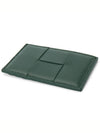 Intrecciato Lambskin Calfskin Card Wallet Emerald Green - BOTTEGA VENETA - BALAAN 4