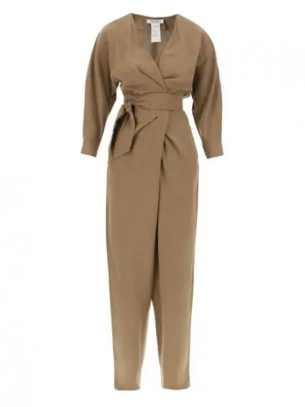 Gattoni Wrap Jumpsuit Camel - MAX MARA - BALAAN 2