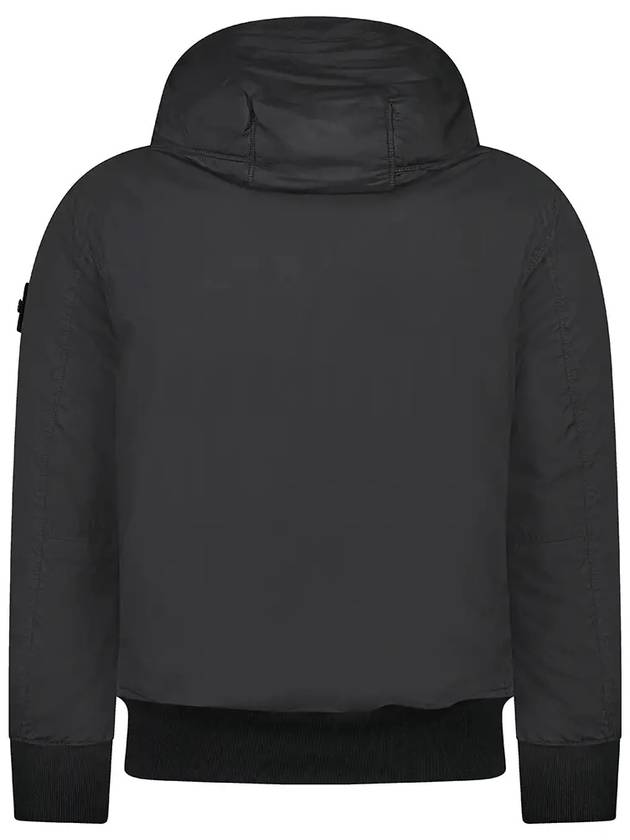 Crinkle Reps R NY Padding Black - STONE ISLAND - BALAAN 3