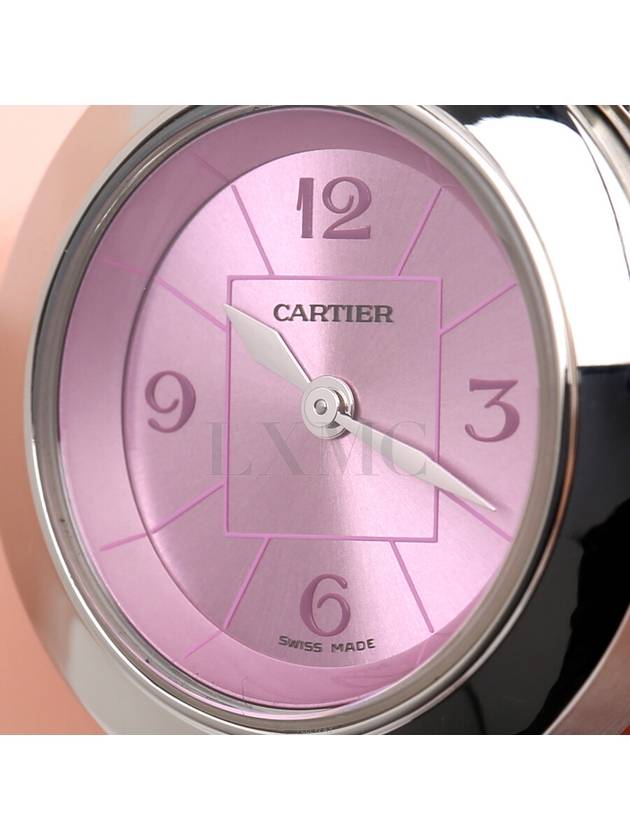 Miss Pasha Steel Watch Pink W3140023 Limited Edition - CARTIER - BALAAN 10