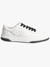 Women's Sneakers Calfskin Leather White CC Logo - CHANEL - BALAAN 9