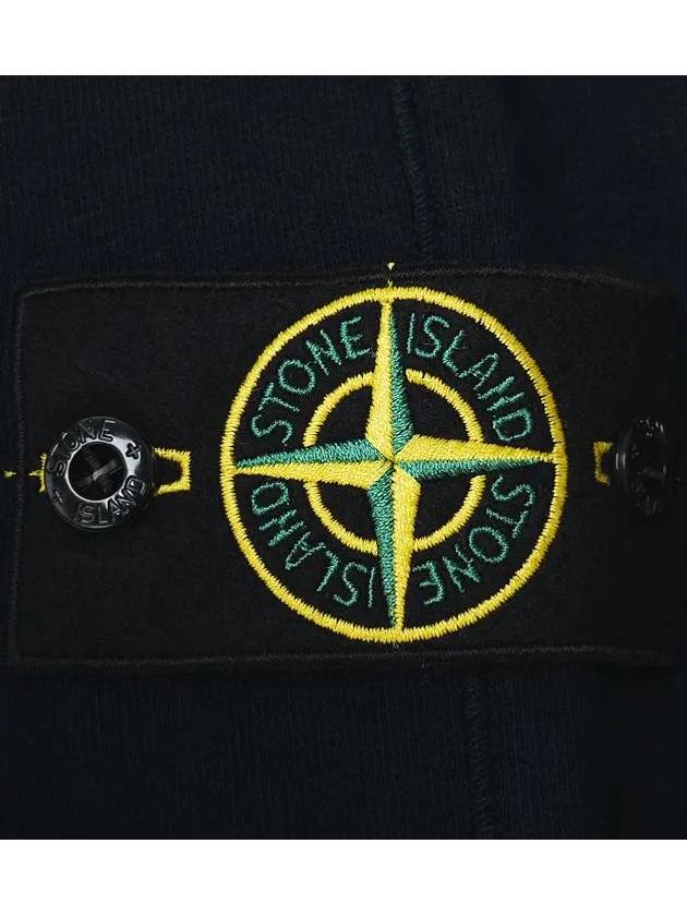 Compass Badge Cotton Track Shorts Navy - STONE ISLAND - BALAAN 5