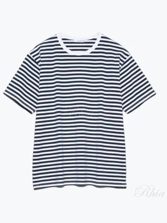 24 Coolmax Striped Jersey Tee SUHS425 NW T Shirt - NANAMICA - BALAAN 1