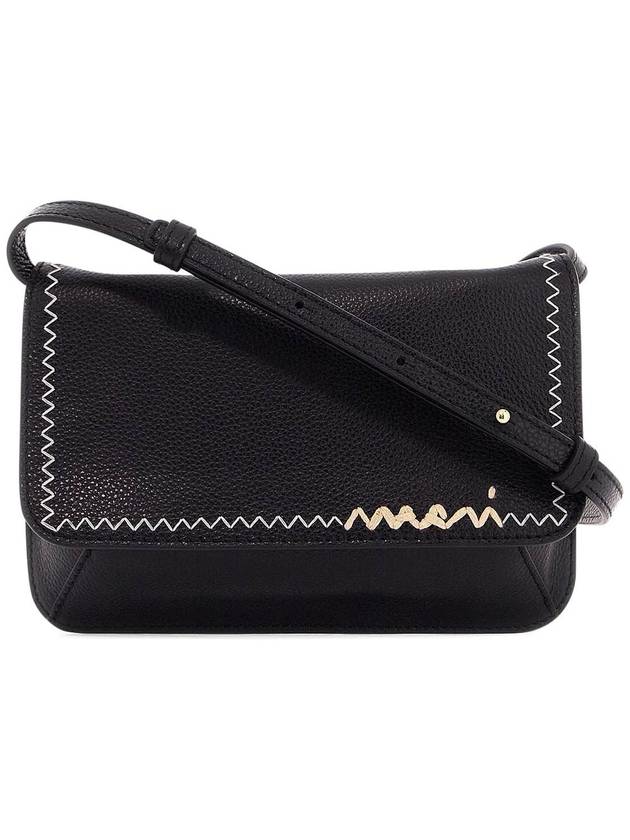 Flap Trunk Shoulder Bag Black - MARNI - BALAAN 2