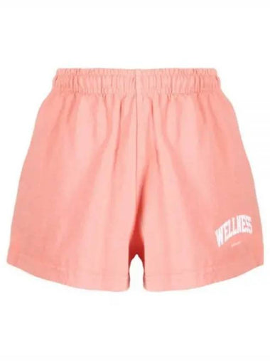 SALMONwhite SH884 Wellness Club Shorts - SPORTY & RICH - BALAAN 1