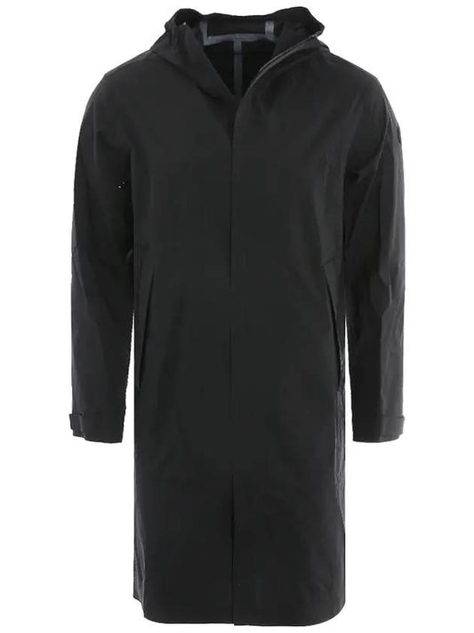 Men's Gavras Long Jacket Black - MONCLER - BALAAN.