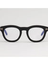 Eyewear Round Eyeglasses Black - TOM FORD - BALAAN 4