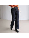 Gad Hidden Banding Brushed Wide Raw Denim Pants - MONO AT.D - BALAAN 2