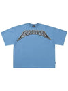 Men's Ajolica Short Sleeve T-Shirt Sky Blue - AJOBYAJO - BALAAN 1