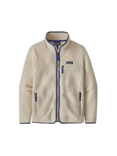 Women's Retro Pile Fleece Zip-up Jacket White - PATAGONIA - BALAAN 2