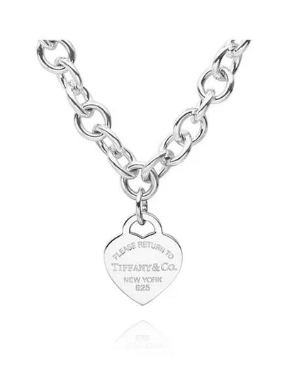 Return To Heart Chain Necklace Silver - TIFFANY & CO. - BALAAN 2