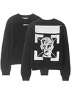 face logo sweatshirt black - OFF WHITE - BALAAN 2